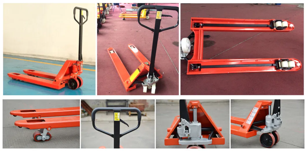 Metal Lifting Tool Hand Pallet Truck Hydraulic Manual Material Handling Equipment