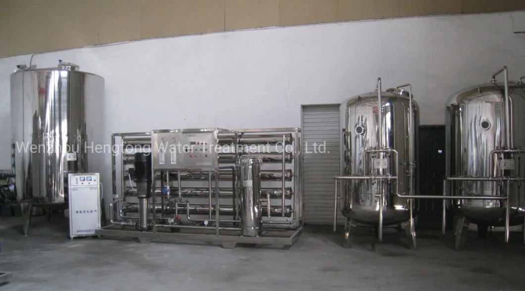 Two Stages RO Reverse Osmosis Purified Water Equipment