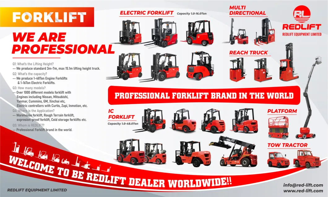 Redlift 1.5ton Lithium Battery Electric Pallet Truck 1500kg 2000kg Warehouse Equipment