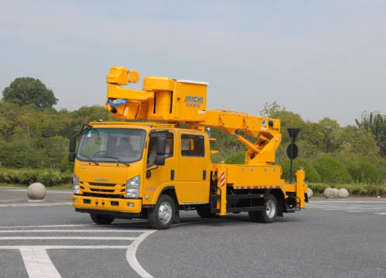 Insualted Boom Lift 15.3m Insulating Bucket Maxus Truck Aerial Work Vehicle Platform