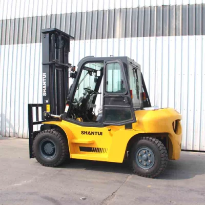 5 Ton Cab Forklift Material Handling Equipment with Cabin and Heater